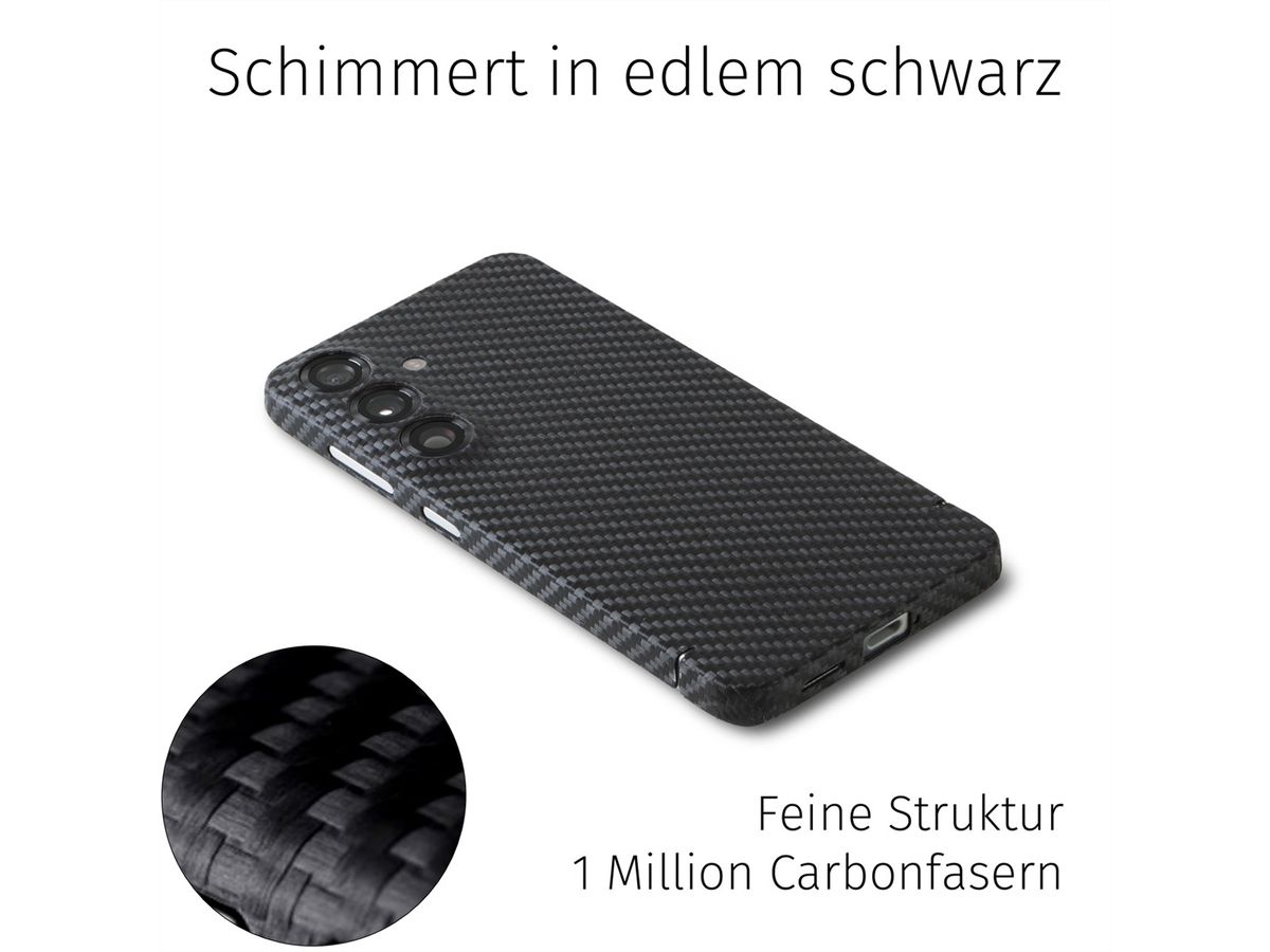 Filono Carbon Case Samsung S26, MagSafe kompatibel, carbon