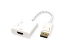 ROLINE Adaptateur DisplayPort - HDMI, actif, v1.2, DP M-HDMI F