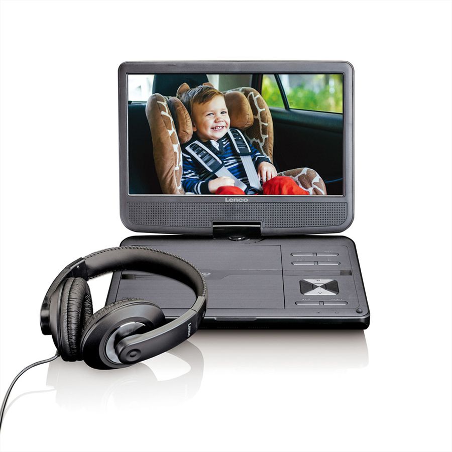 LENCO DVP-1010, portabler DVD-Player, 10"