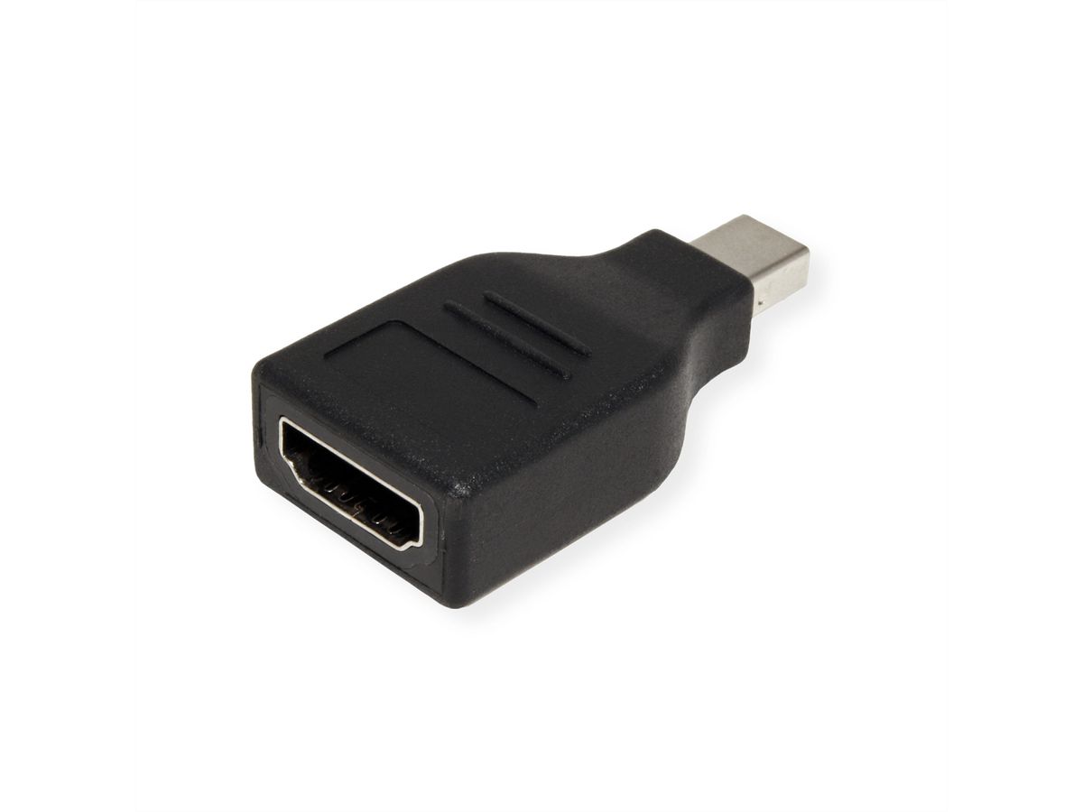 VALUE Adaptateur Mini DisplayPort-HDMI, MiniDP M - HDMI F