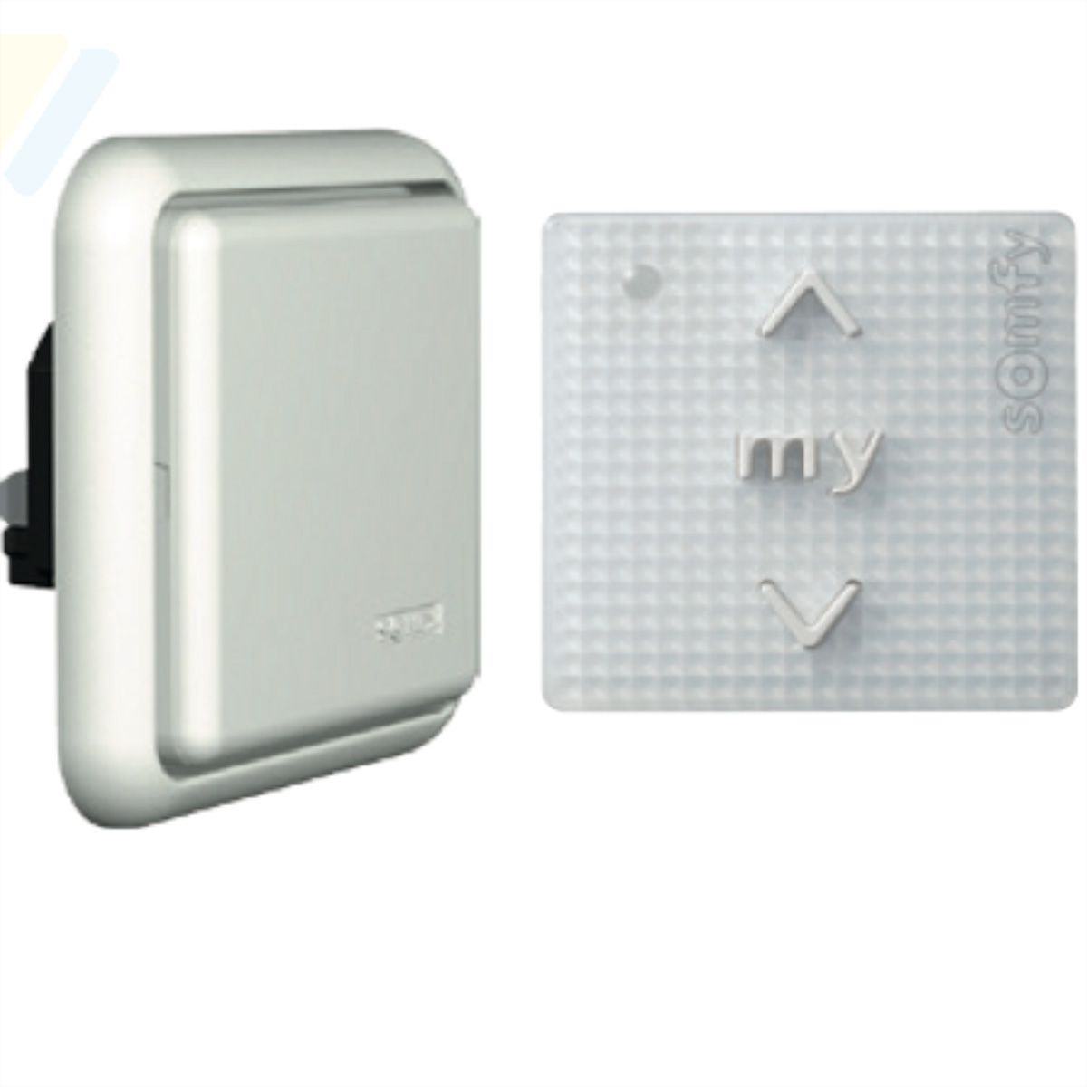 AV Stumpfl Somfy Kit de radiocommande, In-Wall Recieiver RTS + Situo 1, blanc