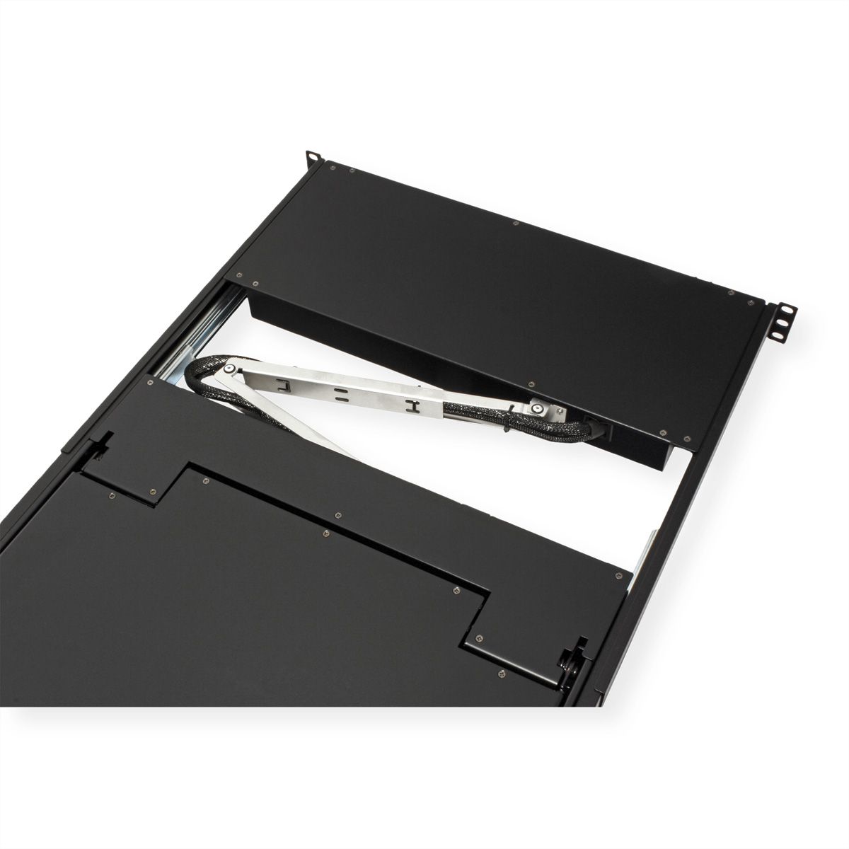 ATEN CL1308N Commutateur KVM, 48cm TFT, VGA, PS/2-USB, 8 ports, DE-Layout