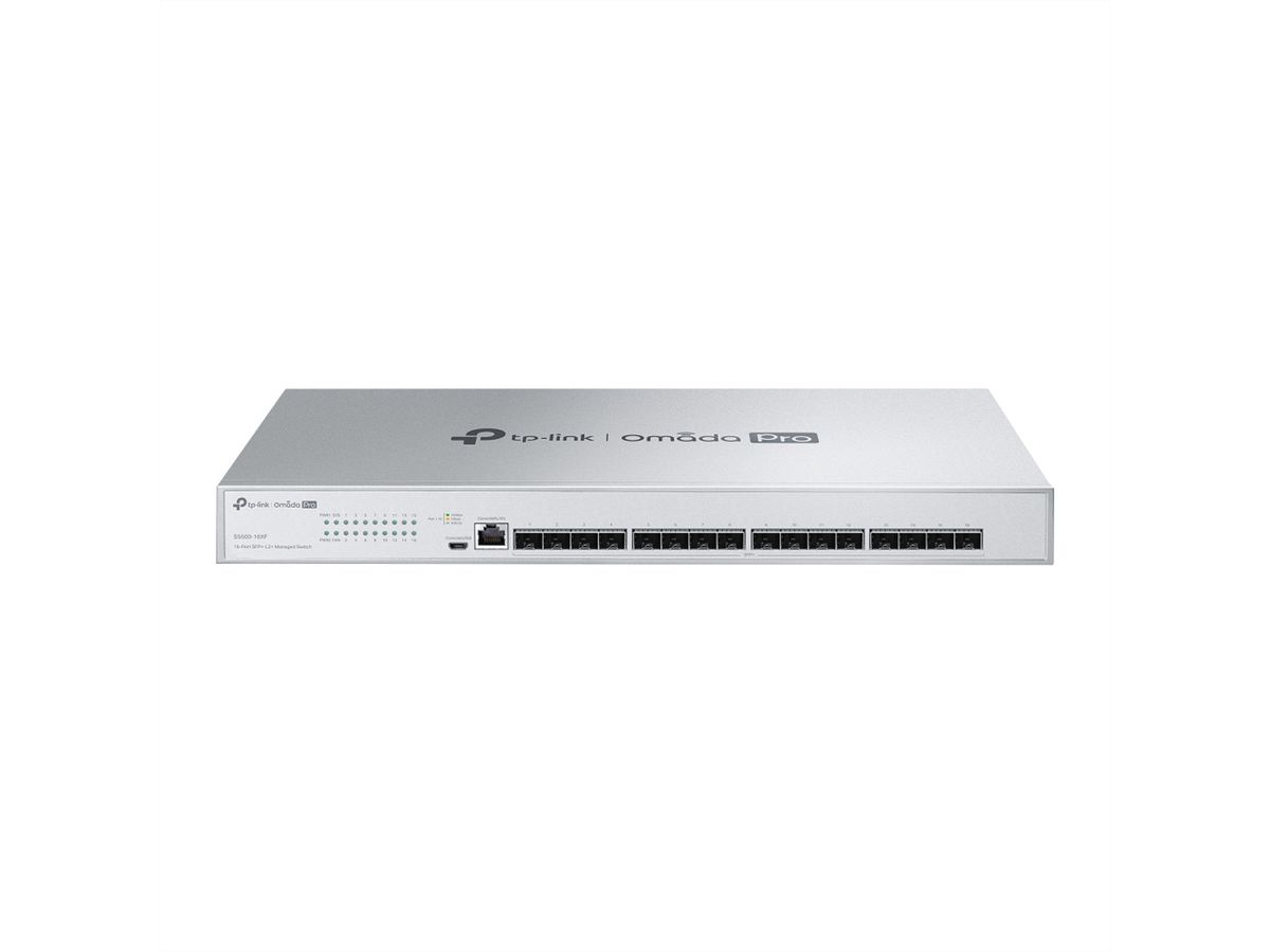TP-Link Campus Switch S5500-16XF, 16x10G SFP+ L2+ Aggregation Switch