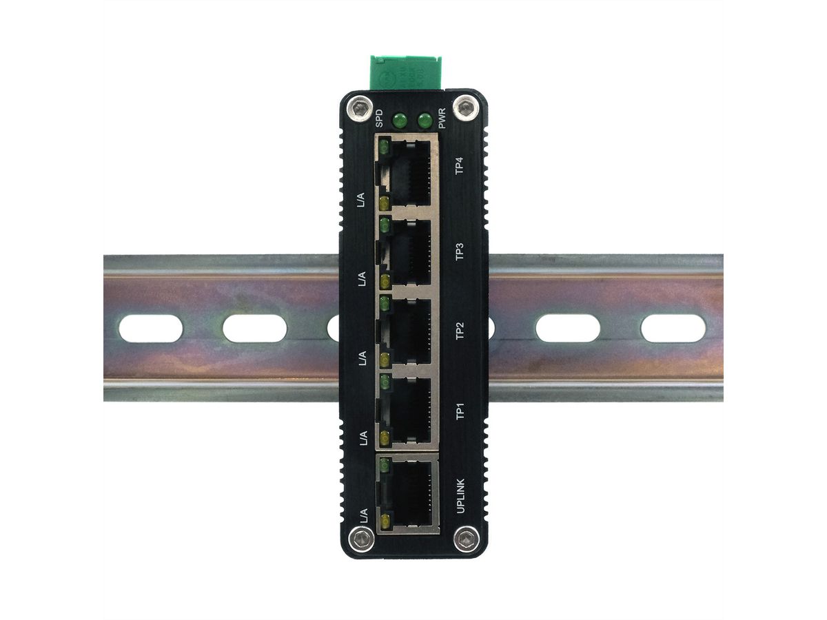 EXSYS EX-62020 Switch Ethernet industriel à 5 ports