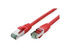 ROLINE RM Cordon Cat.6A S/FTP(PiMF), rouge, 1,5 m