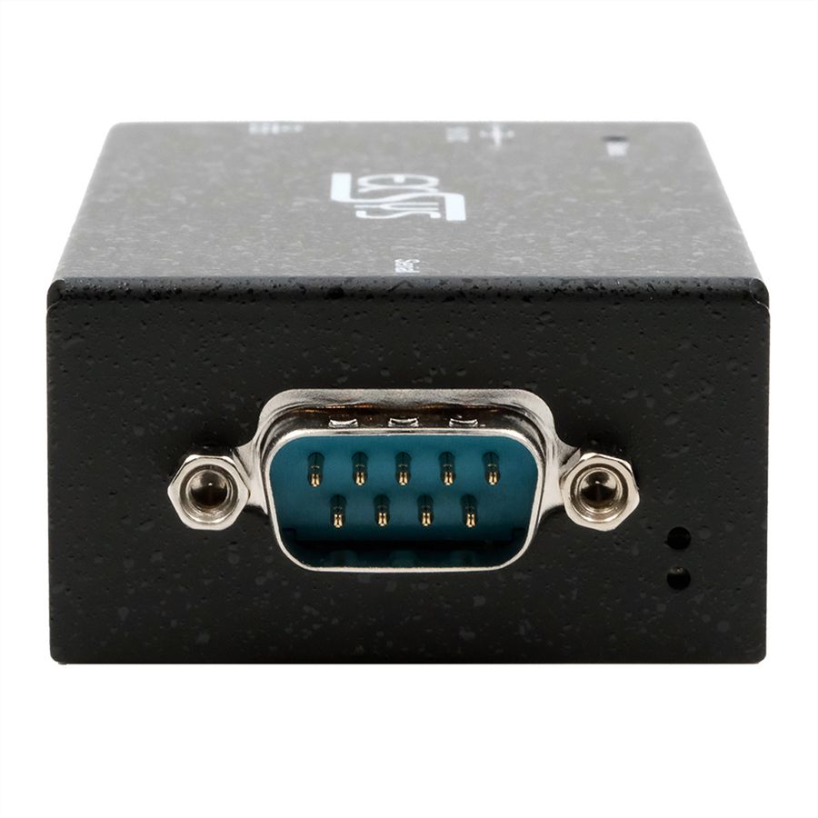 EXSYS EX-6111-2PoE 1 Ethernet PoE zu 1 x Seriell RS-232 inkl Netzteil