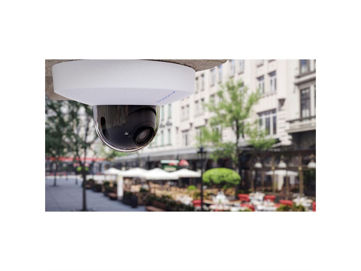 MOBOTIX D71 Caméra Dome 4K (95° jour/nuit)