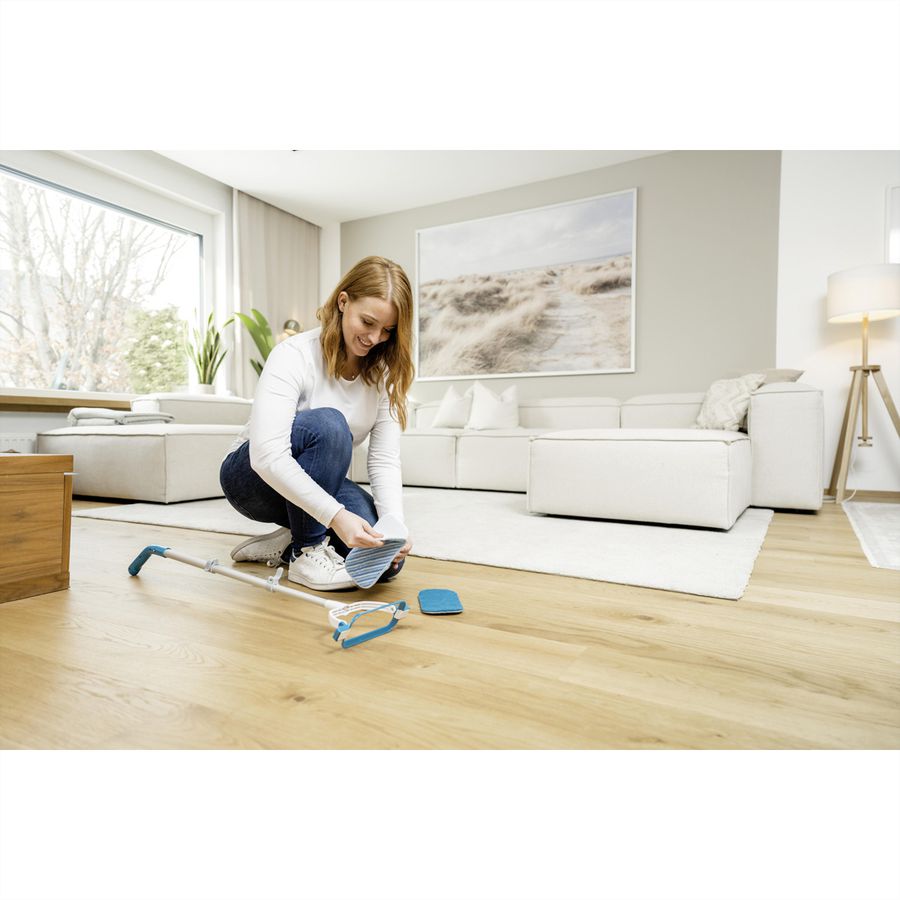 Livington MultiScrubber Balayeuse à batterie avec puissance de vibration