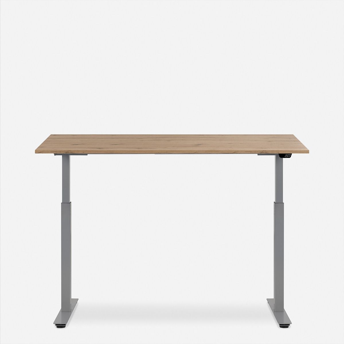WRK21 Schreibtisch Smart 180 x 80 cm, Höhenverstellbar, Kendal Eiche / Grau