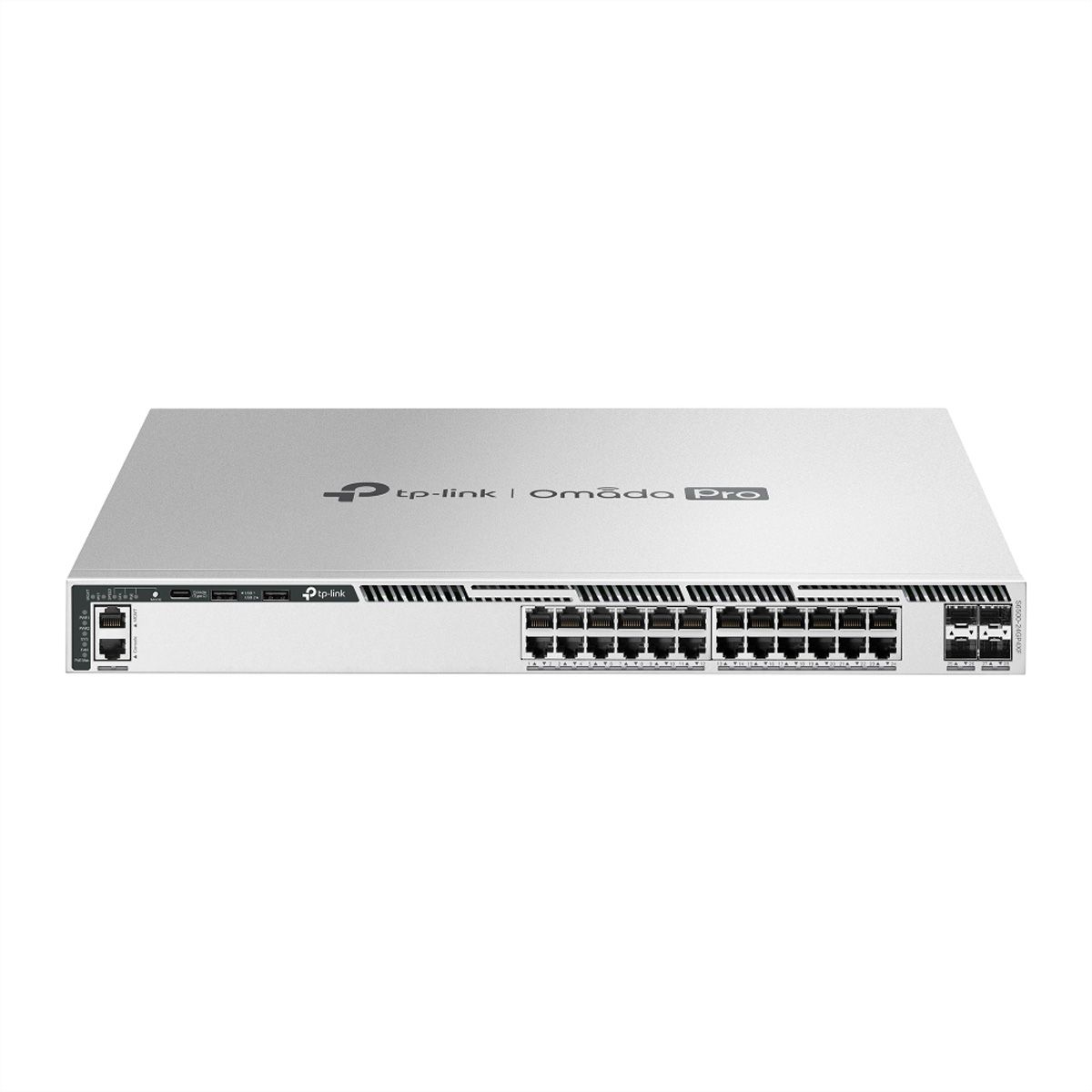 TP-Link Campus Switch S6500-24GP4XF, 24x1G 4x10G PoE L3 Managed Switch