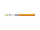 DÄTWYLER Installationskabel Uninet 7150 S/FTP (PiMF) 4P, LSOH, Cat.7 (Class F), orange, 100 m
