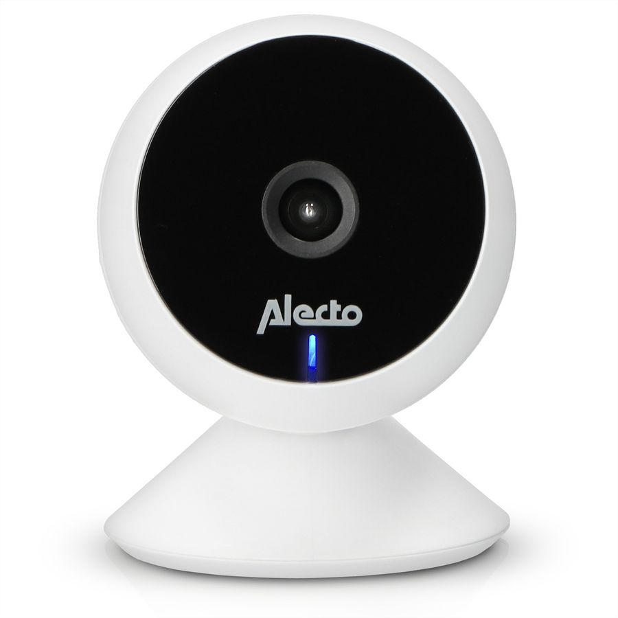 Alecto SMARTBABY5 - Babyphone Wi-Fi avec caméra, Blanc
