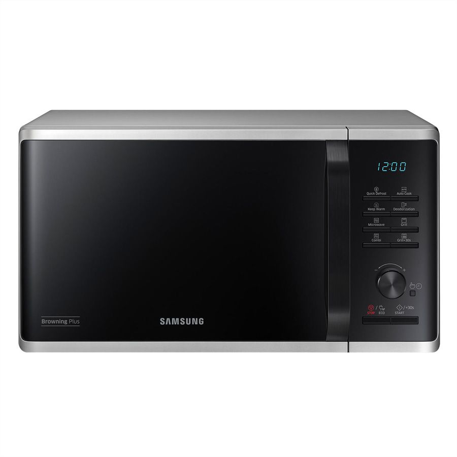 Samsung Mikrowelle Solo MW3500, Silber, 23L, 800W, MS23K3515AS