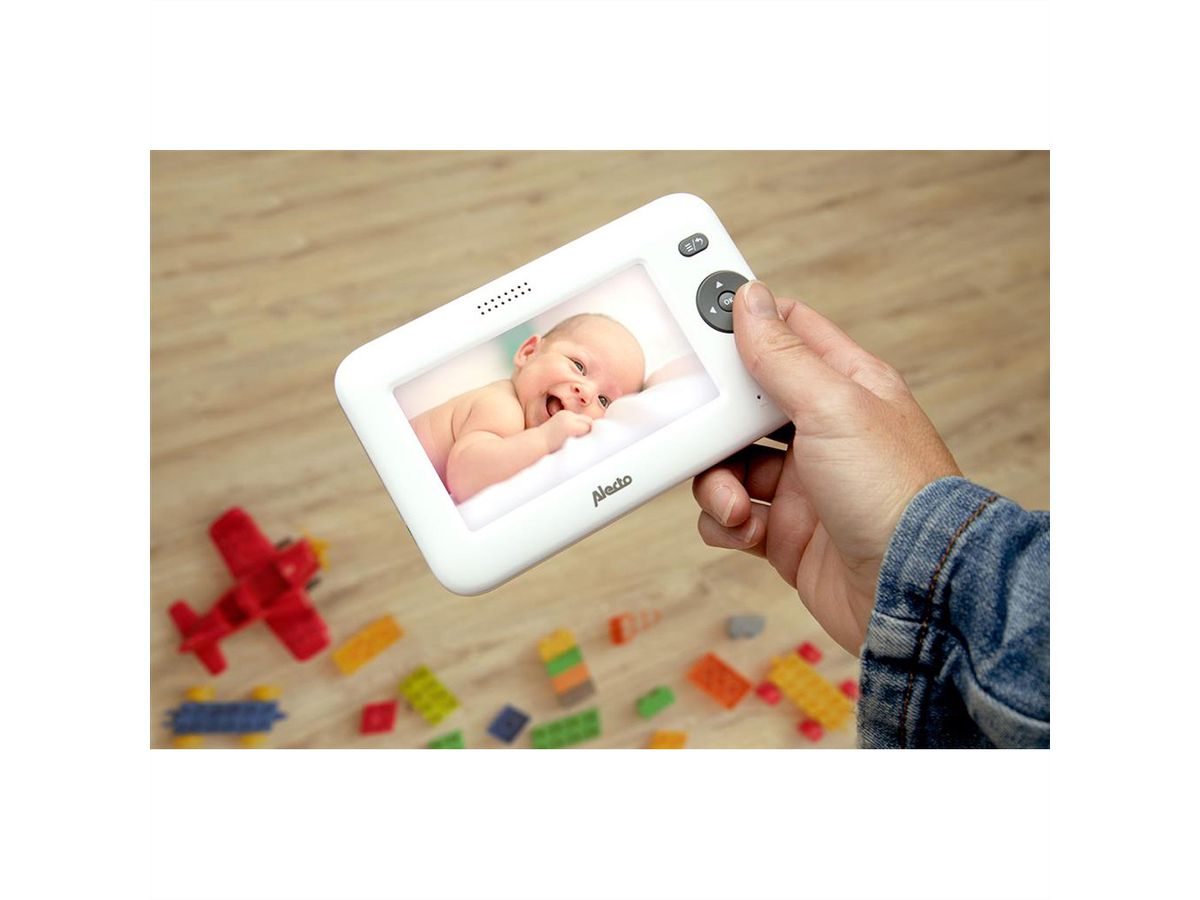 Alecto Babyphone DVM-140, Blanc