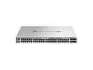 TP-Link Campus Switch S6500-48GP6XF, 48x1G 6x10G PoE L3 Stackable Switch