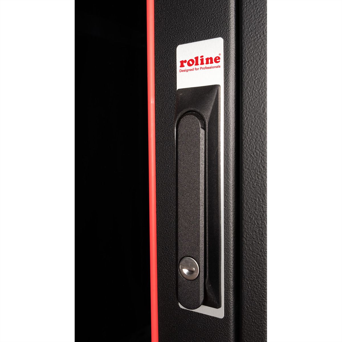 ROLINE 19-Zoll Netzwerkschrank Pro 22 HE, 600x800 BxT Glastür schwarz