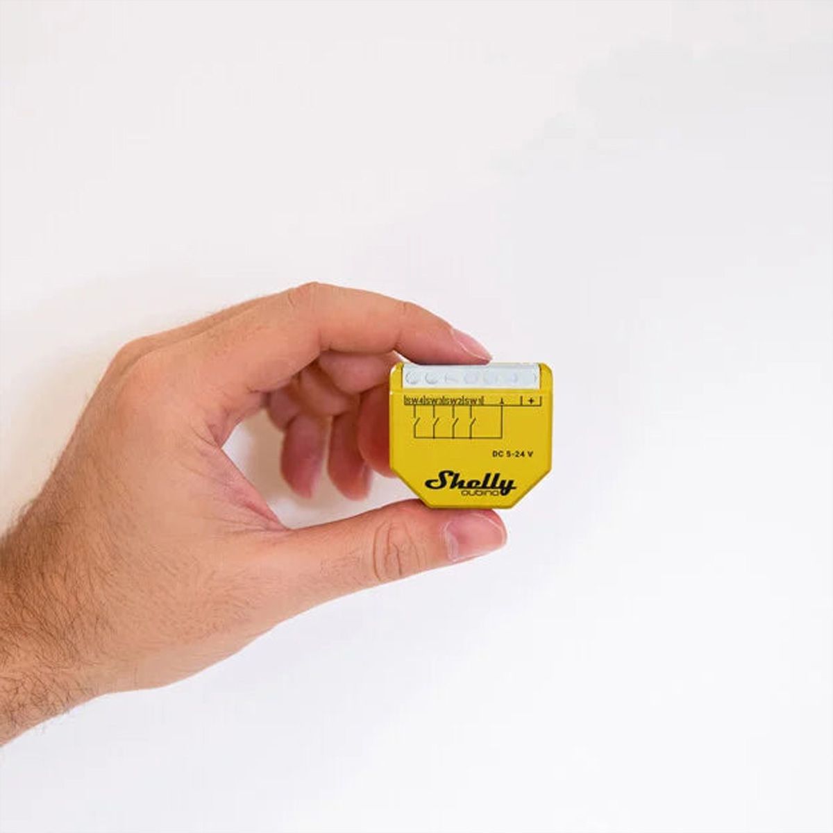 Shelly  Interface de boutonQubino Wave i4