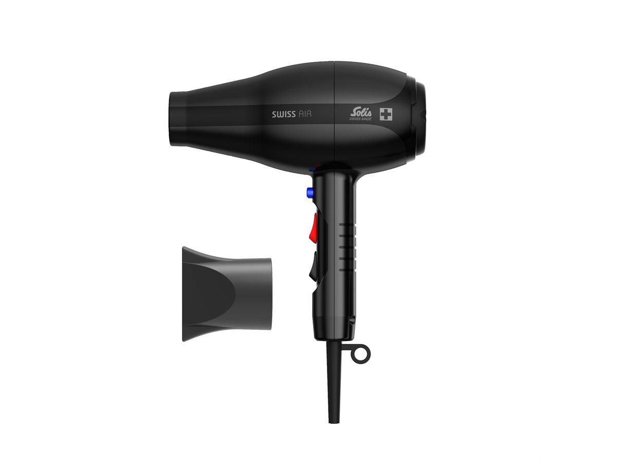 Solis sèche-cheveux Swiss Air 3802, noir