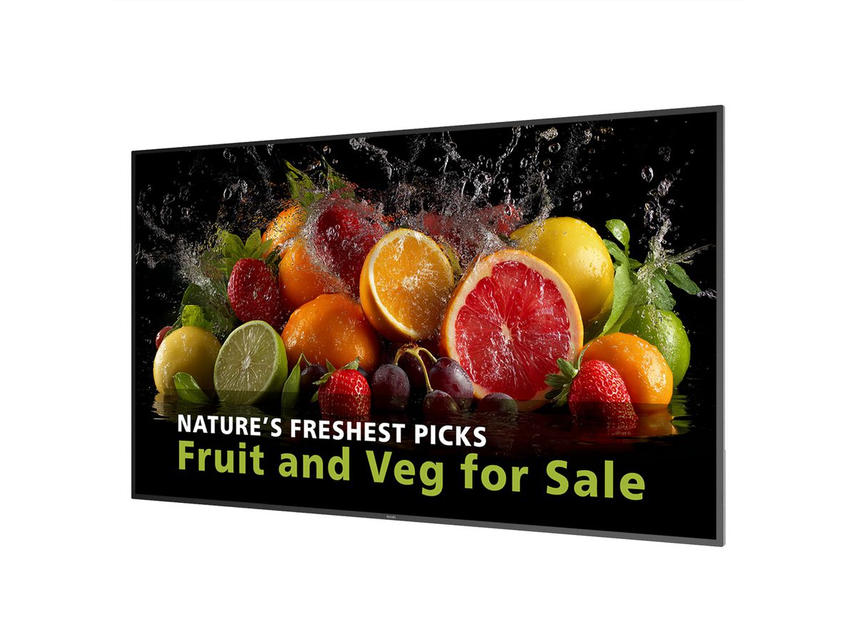 Philips Signage Display 98BDL5050D/00, 98", UHD, 24/7, 600cd/m² Android