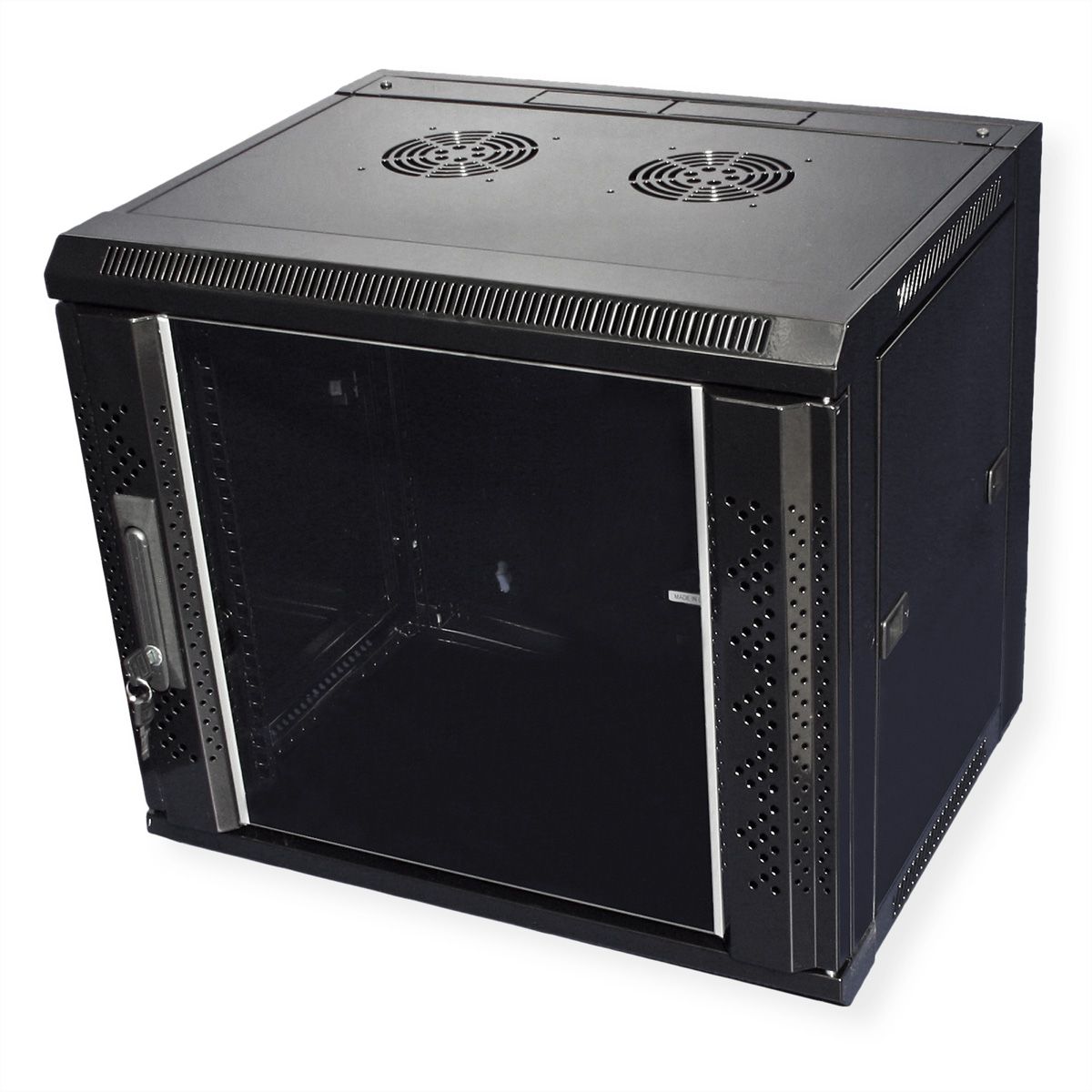 VALUE Armoire murale 9 UH (HxLxP) 500x570x450mm , noir