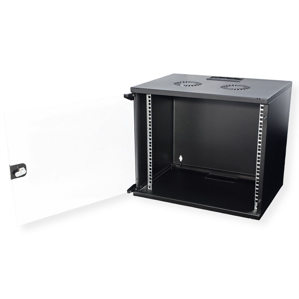 ROLINE 19-Zoll Wandgehäuse Basic 9 HE, 540x400 BxT Bausatz schwarz