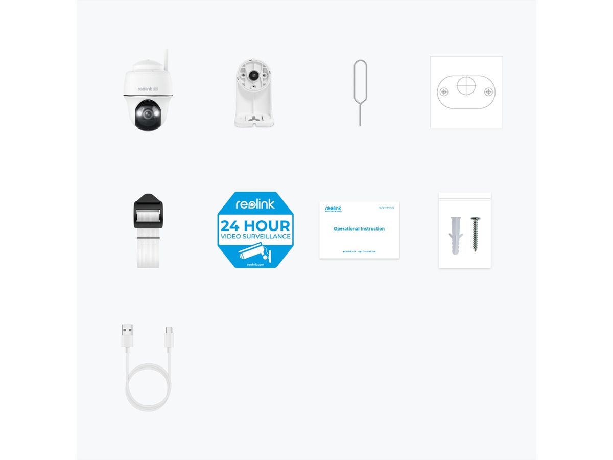 Reolink B440 Outdoor PT-Kamera, 8 MP, 90°, IR-LED 10m, WiFi