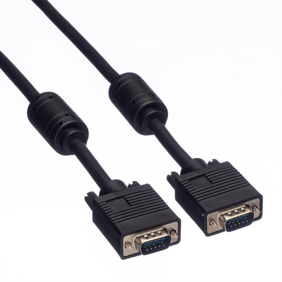 ROLINE SVGA-Kabel HD15 ST - ST mit Ferritkern, 6 m
