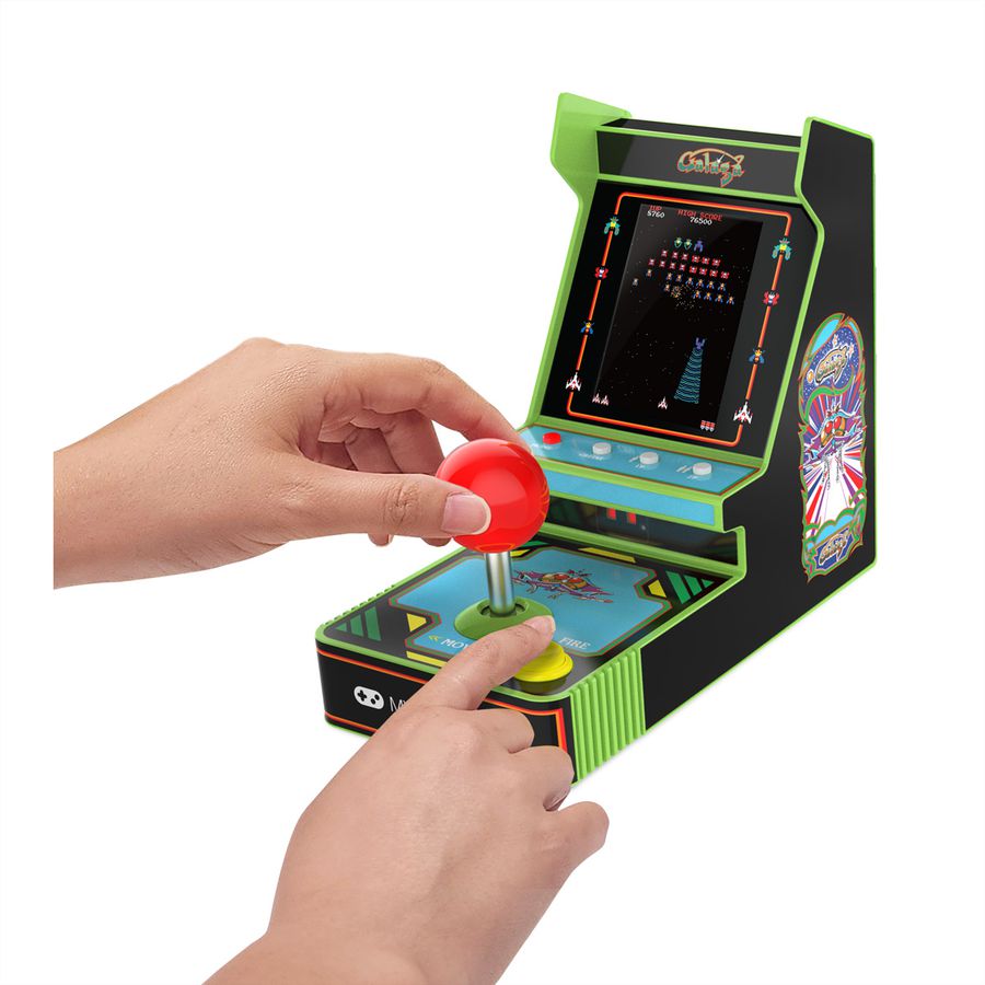 My Arcade Galaga Joystick Player, Mini-Arcade, 2 Spiele, 3.2" Display