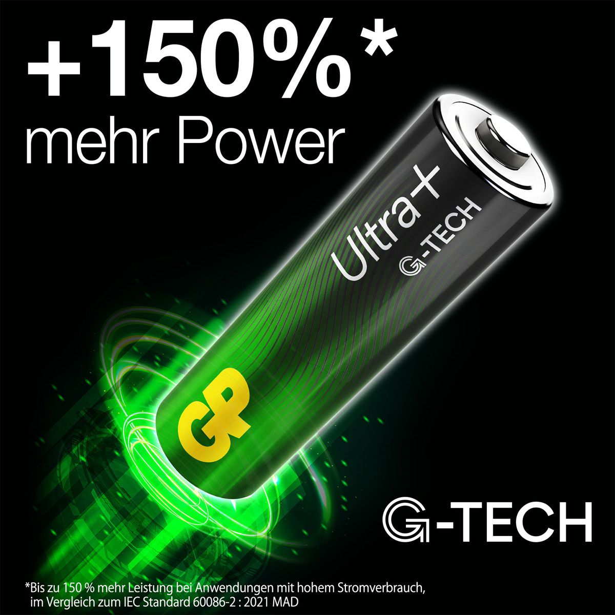 GP Batteries Ultra+ Alkaline AAA 4x
