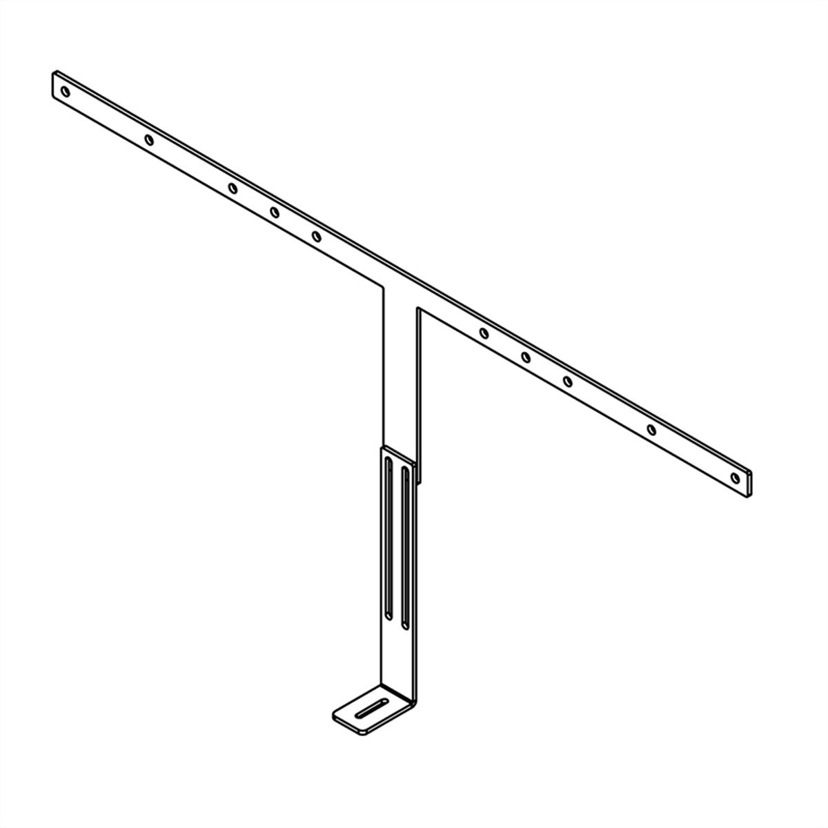Hagor Poly P15 E70 X30 Adaptateur d'écran 55 - 75, noir
