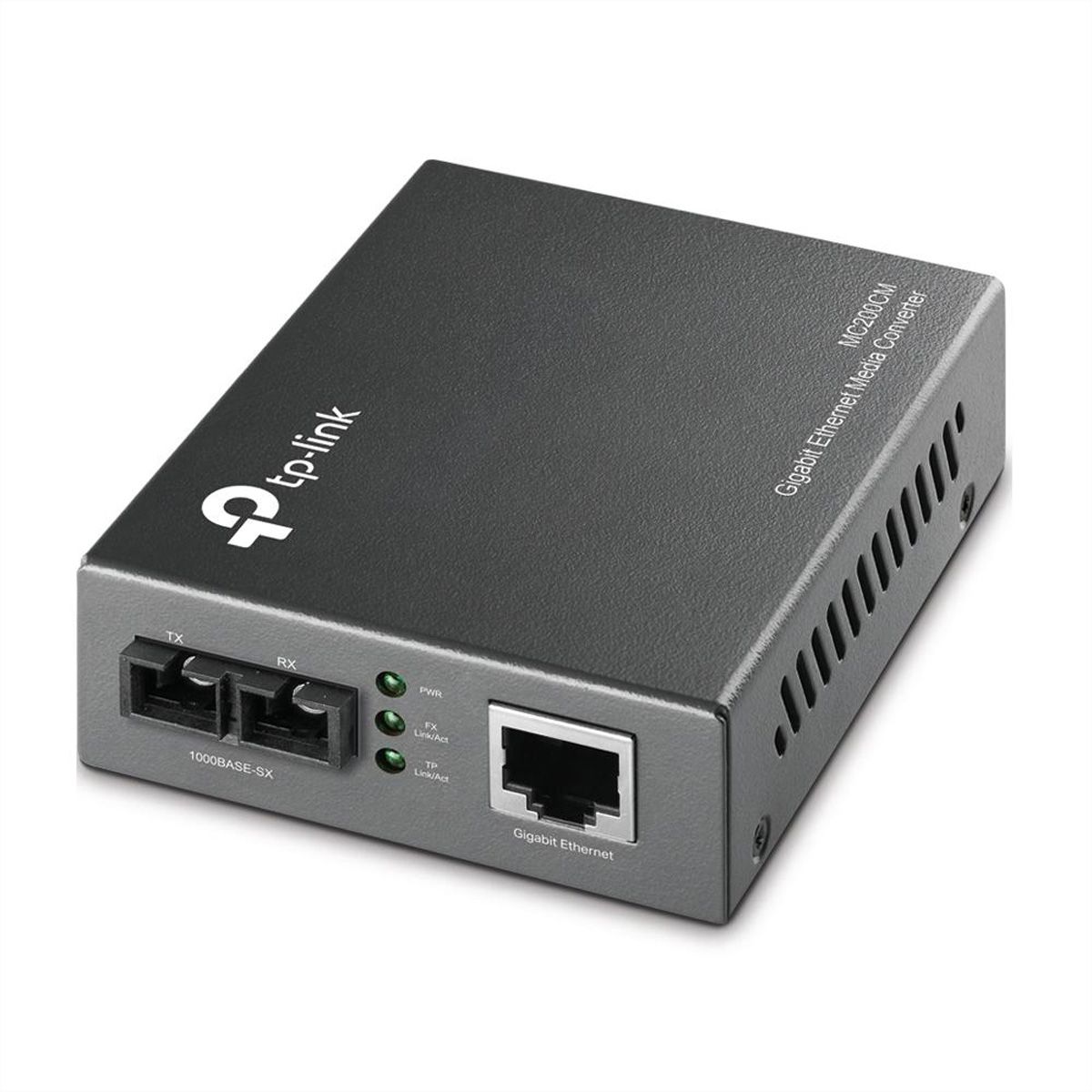TP-Link MC200CM Media Converter , Single-Mode, Full-duplex, Up to 15km