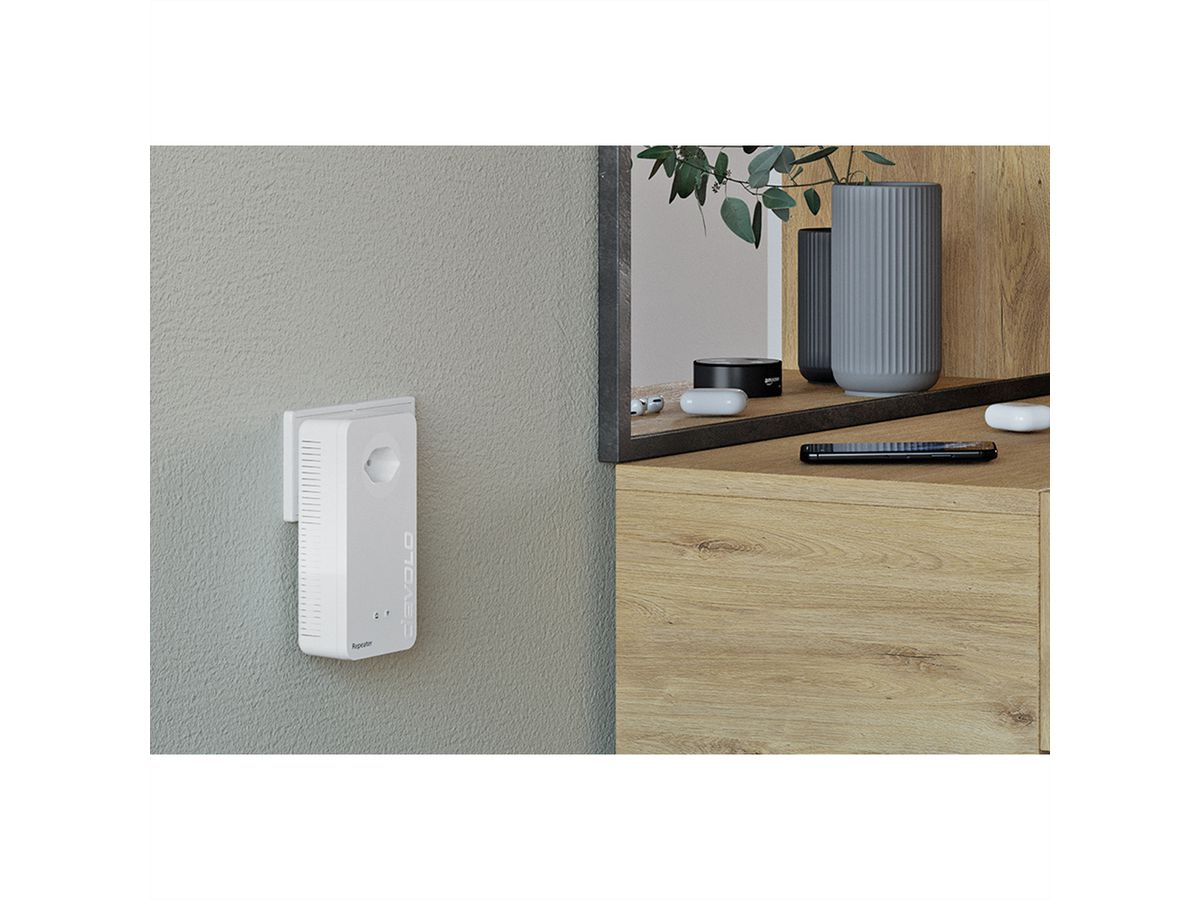Devolo Repeater+ WiFi ac, 300 Mbit/s,2x RJ45, Einzeln