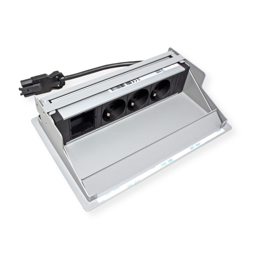 BACHMANN CONEO Set 3xUTE 1xCM 0,2m GST18 weissaluminium