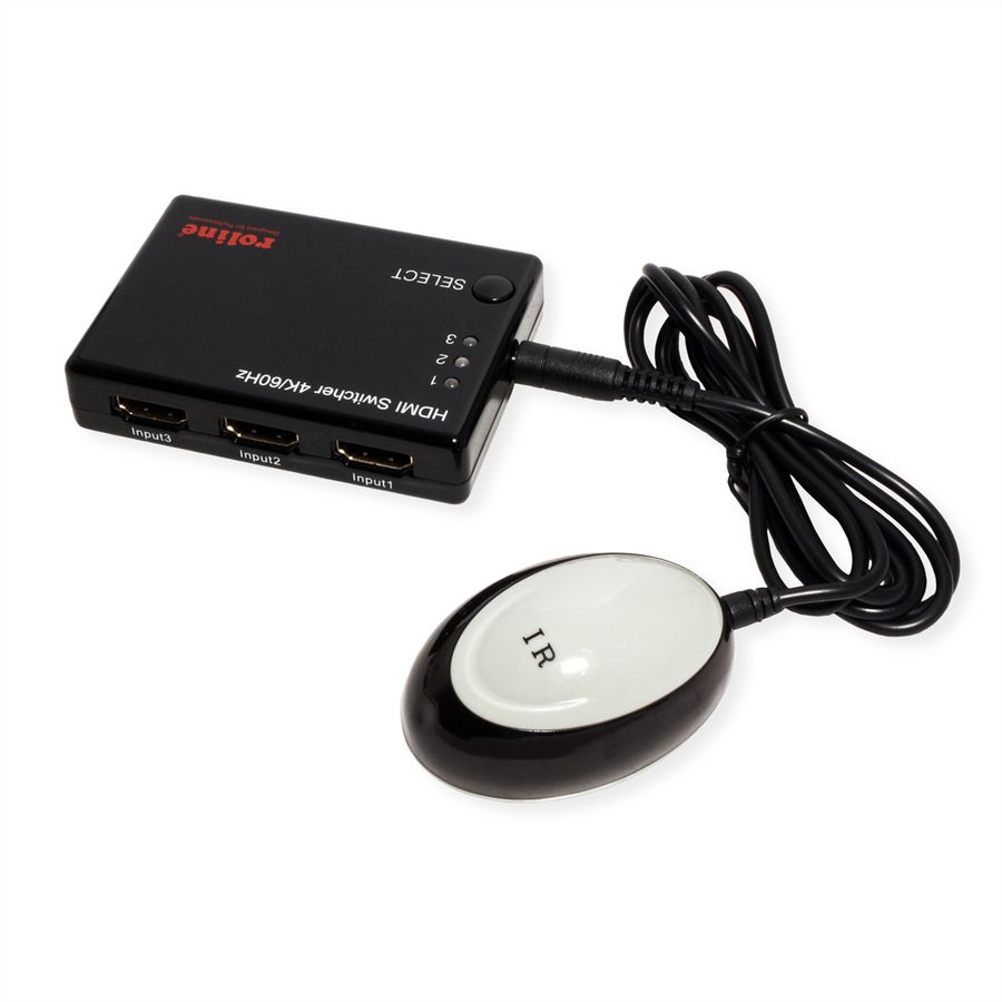ROLINE 4K HDMI Switch, 3-fach