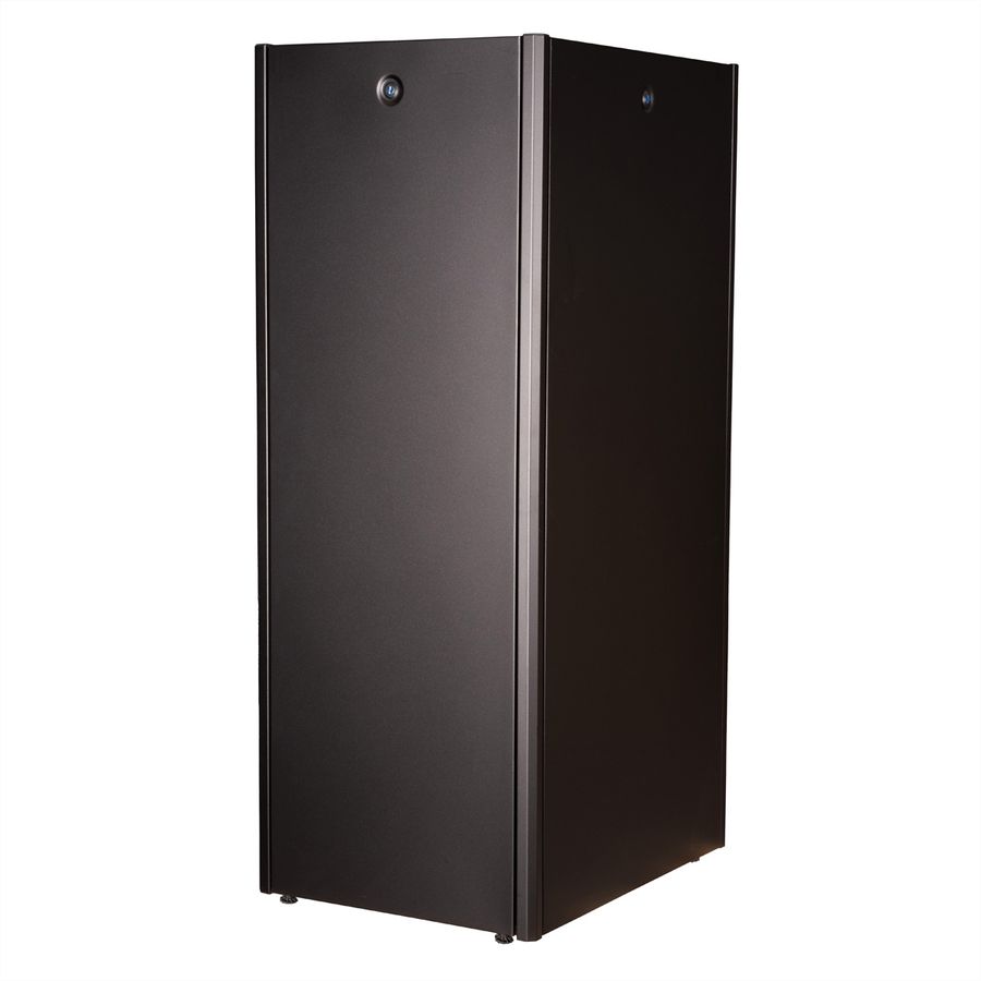 ROLINE 19-Zoll Netzwerkschrank Basic 32 HE, 600x800 BxT Glastür schwarz