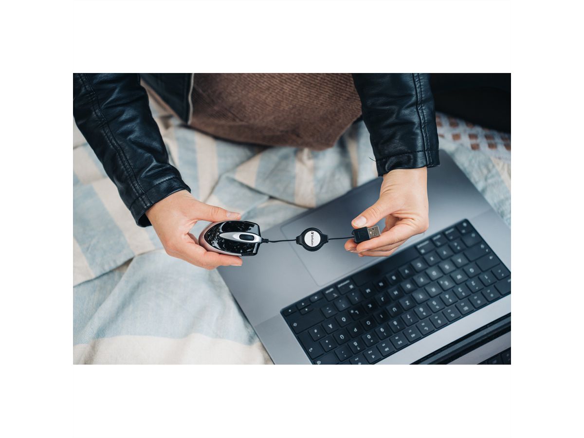 Verbatim Go Mini Travel Mouse Black