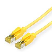 KERPEN Patchkabel Cat.6A (Class EA) S/F, MegaLine F6-90, HiRose TM31, LS0H, gelb, 0,5 m