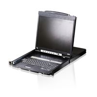ATEN CL5816N 48cm-LCD Commutateur KVM USB-PS/2, VGA, 16 ports, FR-Layout