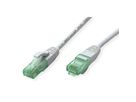 ROLINE RM Cordon UTP Cat.6A / 10 Gigabit, gris, 1 m