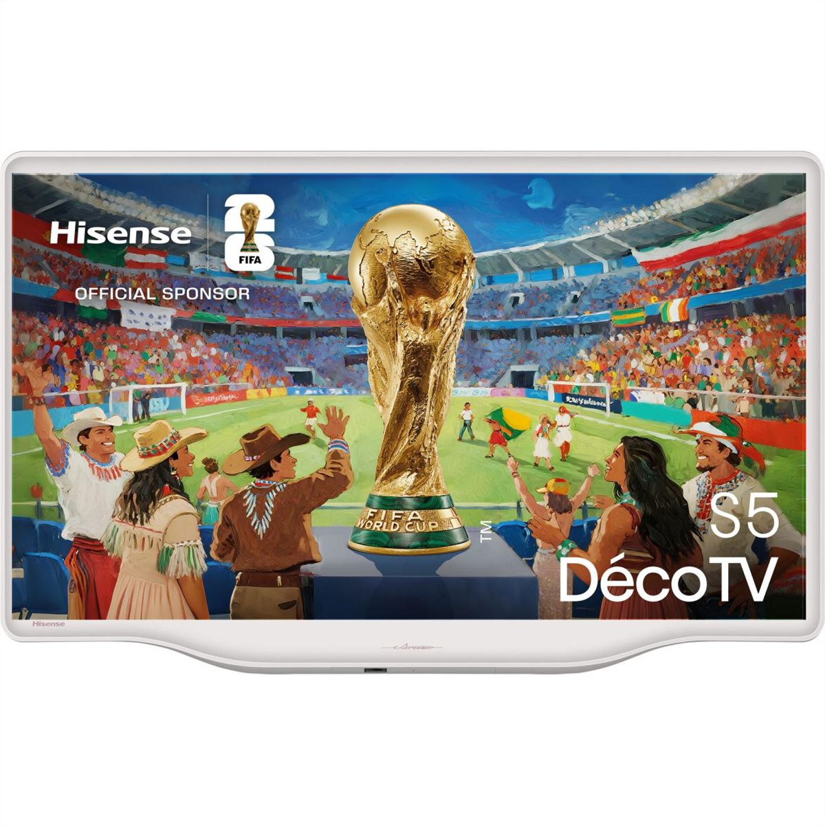 Hisense TV 32S5Q 32", FHD, 60Hz, Déco TV