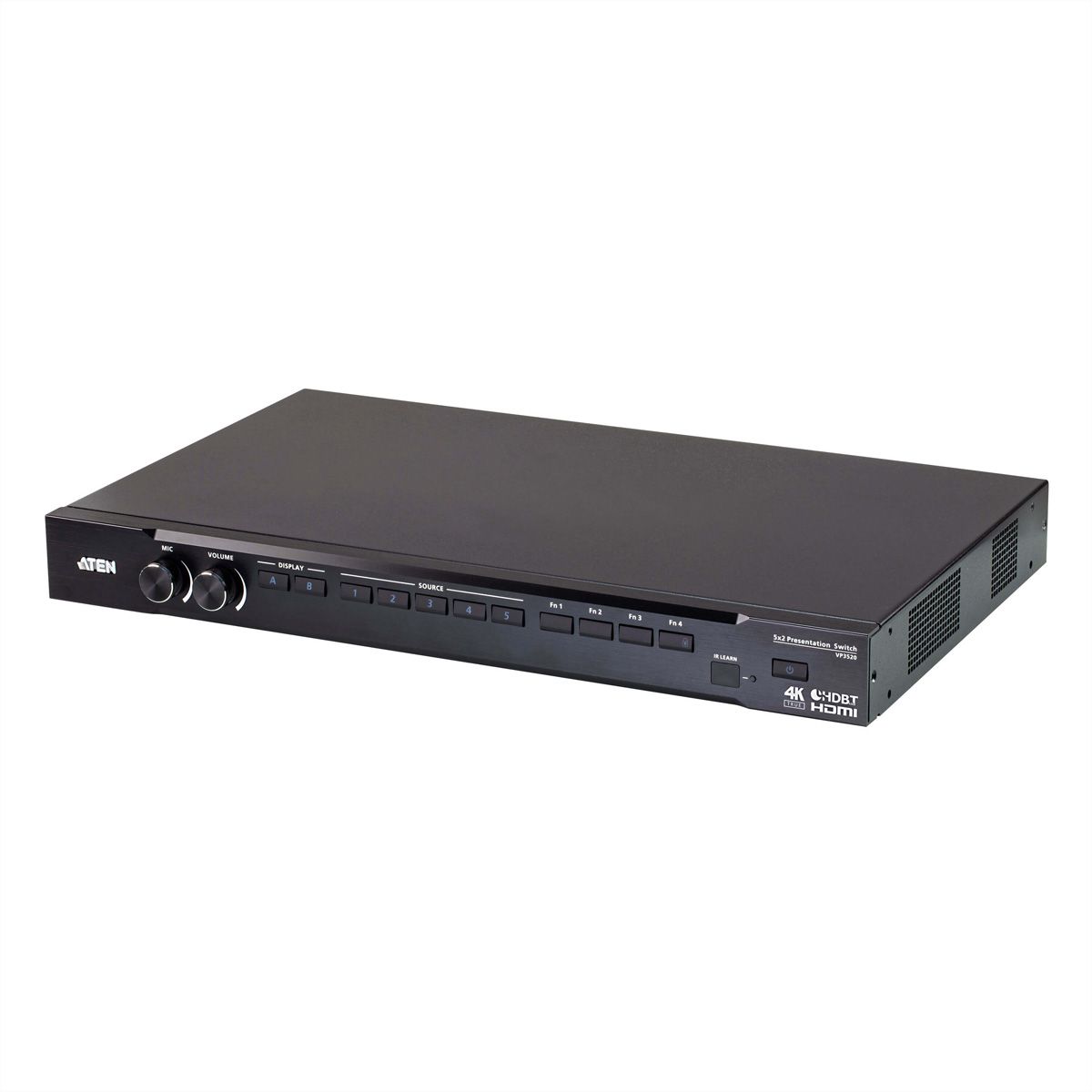 ATEN VP3520 Switch matriciel de présentation 5 x 2 True 4K Seamless avec contrôle