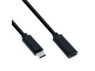 VALUE Câble d'extension vidéo USB typeC (DP Alt Mode) C-C, M/F, noir, 1,5 m