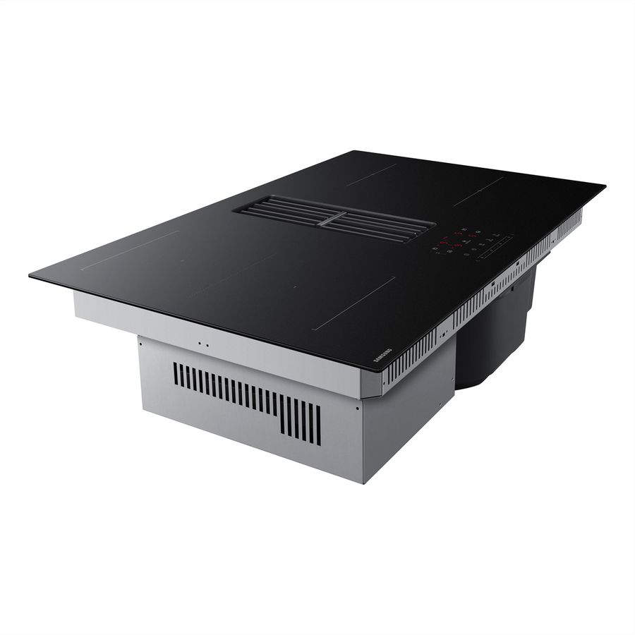Samsung Kochfeld mit integriertem Dunstabzug 80 cm, FlexZone, 720m³/h,  A+