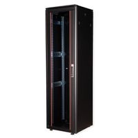 ROLINE 19" Baie réseau Pro 47U, 600x600 LxP Porte verre noir