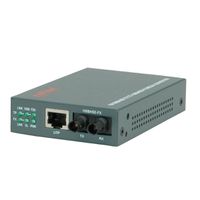 ROLINE Fast Ethernet Konverter RJ-45 - ST, Loop-back
