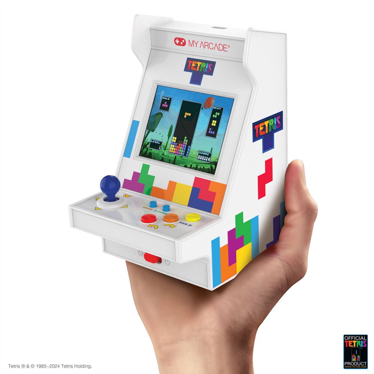 My Arcade Tetris Nano Player Pro, Mini-Arcade, Tetris, 2.4" Display