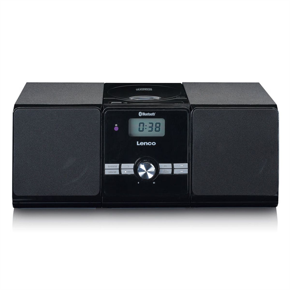 Lenco Chaîne Hi-Fi MC-030BK noir, CD, MP3, BT, USB, RC