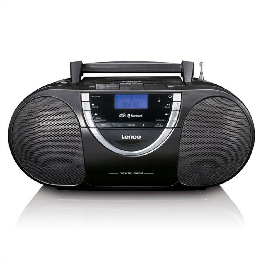 Lenco DAB+-Radio/Boombox SCD-6900, Kassette, CD/MP3-Player, FM, DAB+, black