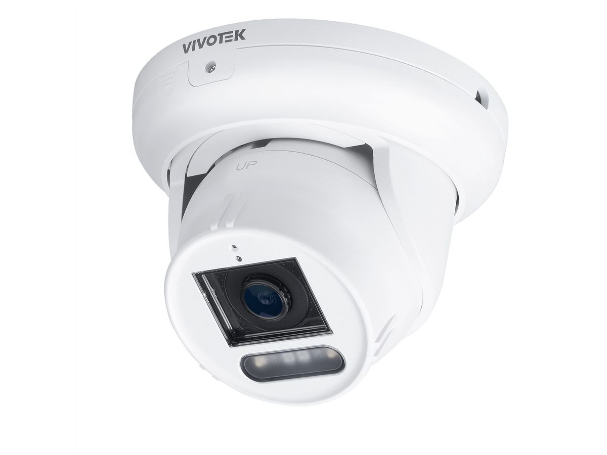 VIVOTEK IT9399-HVW Turret Kamera 8 MP, 110.7°, IR-LED 40m, Weisslicht 30m