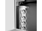 Hagor vis-it Stelen Portrait 49 - 55" Back-to-Back, Indoorstele, grau